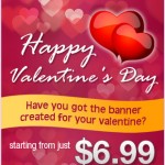 Valentine's Day Banners