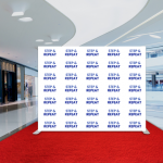 Stepping Up Your Branding Game: Unleashing the Power of Step and Repeat Backdrops for Maximum Business Visibility