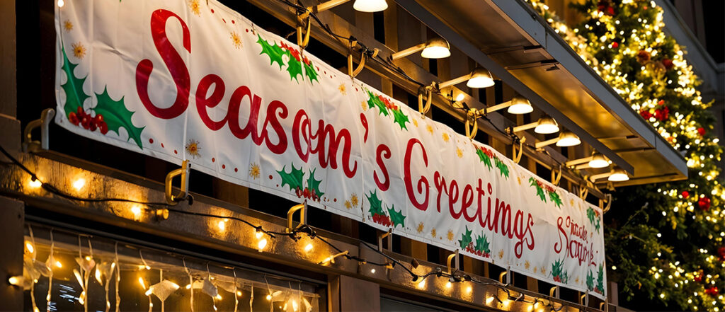 Legal Considerations for Outdoor Christmas Banners 2024: USA Compliance