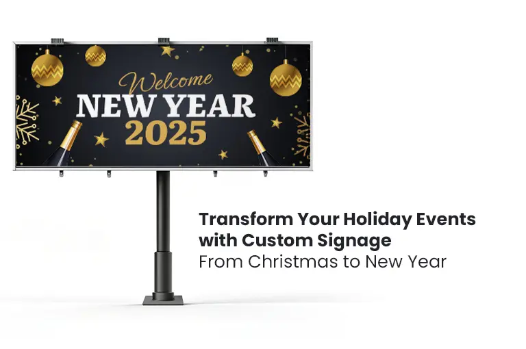 Eye-Catching Signage Trends for 2024’s Holiday Season