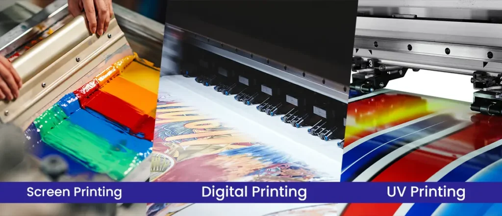 Types of Printing Methods: The Key Players